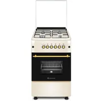 Novacook F5S40G2 RETRO tűzhely gázos sütővel, 4 égő, 44 l, 500x550x870 mm, tepsi 400x400 mm, 2 év garancia #1