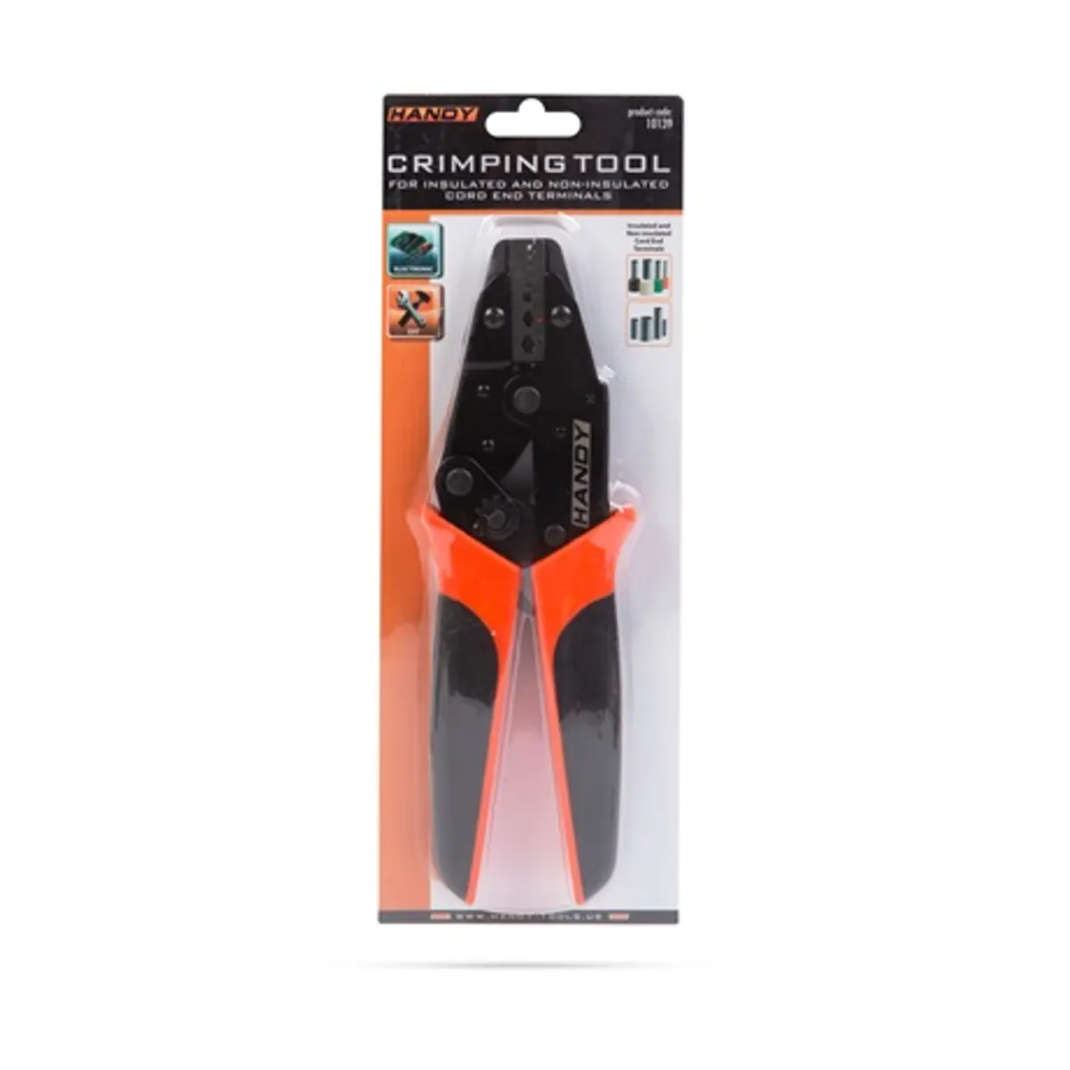 Handy 10139 krimpelő fogó érvéghüvelyekhez 0,9-4,5 mm2 22-12 AWG #3