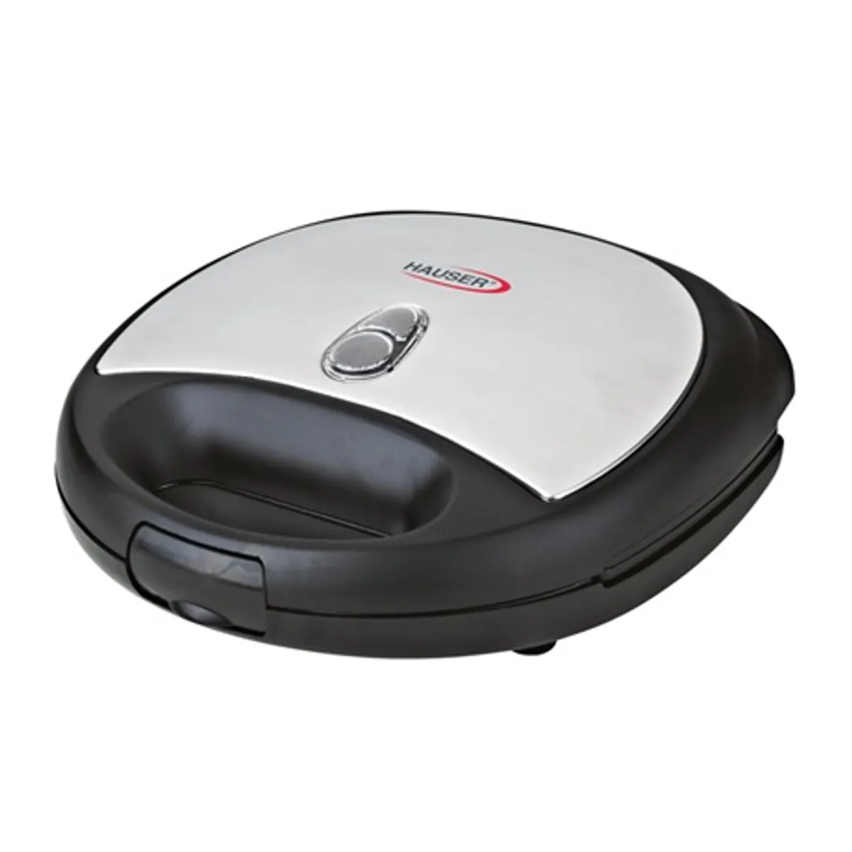 Hauser ST629 SZENDVICSSÜTŐ 2 szeletes 750W inox burkolat tapadásmentes bevonat álló tárolás automatikus hőmérséklet szabályozó #1
