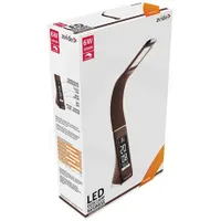 Avide ABLDL-BLC-6W-BR led asztali lámpa naptárral barna 6W 5000K 350lm LCD kijelző óra érintésérzékelő #2