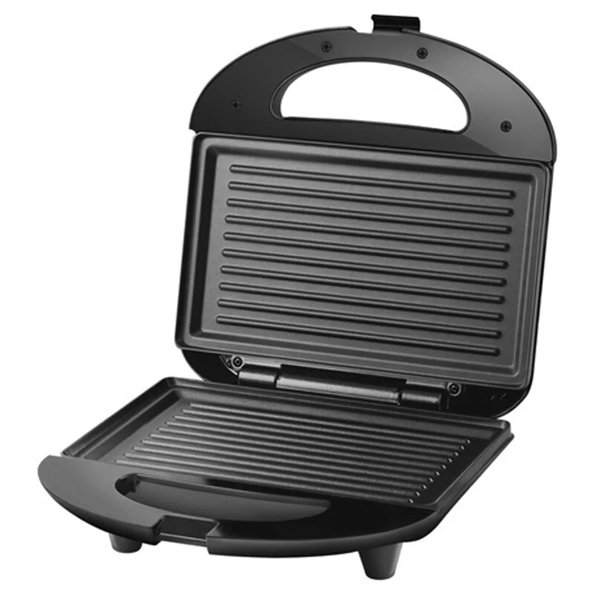 Sencor SSM 4420SS szendvicssütő 700 W tapadásmentes felület LED jelzőfények hideg érintésű felület függőleges tárolás panini és bagett sütésére #2