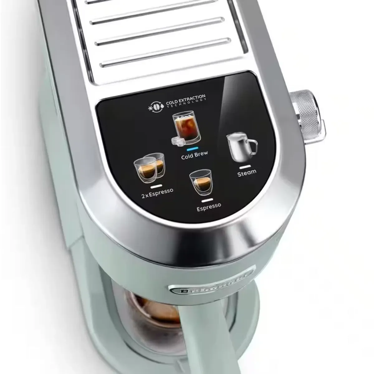 Delonghi EC890.GR Dedica Duo manuális eszpresszó kávéfőző 15 bar 1,1 l 1450 W zöld My LatteArt gőzölőpálcával #6