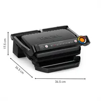 Tefal GC717810 OptiGrill Plus 2000W 600 cm2 6 automatikus program 4 kézi hőmérséklet 1,2 m tápkábel #2