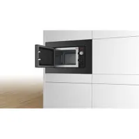 Bosch BFL623MB3 beépíthető mikrohullámú sütő 800 W 20 l balra nyíló ajtó #4