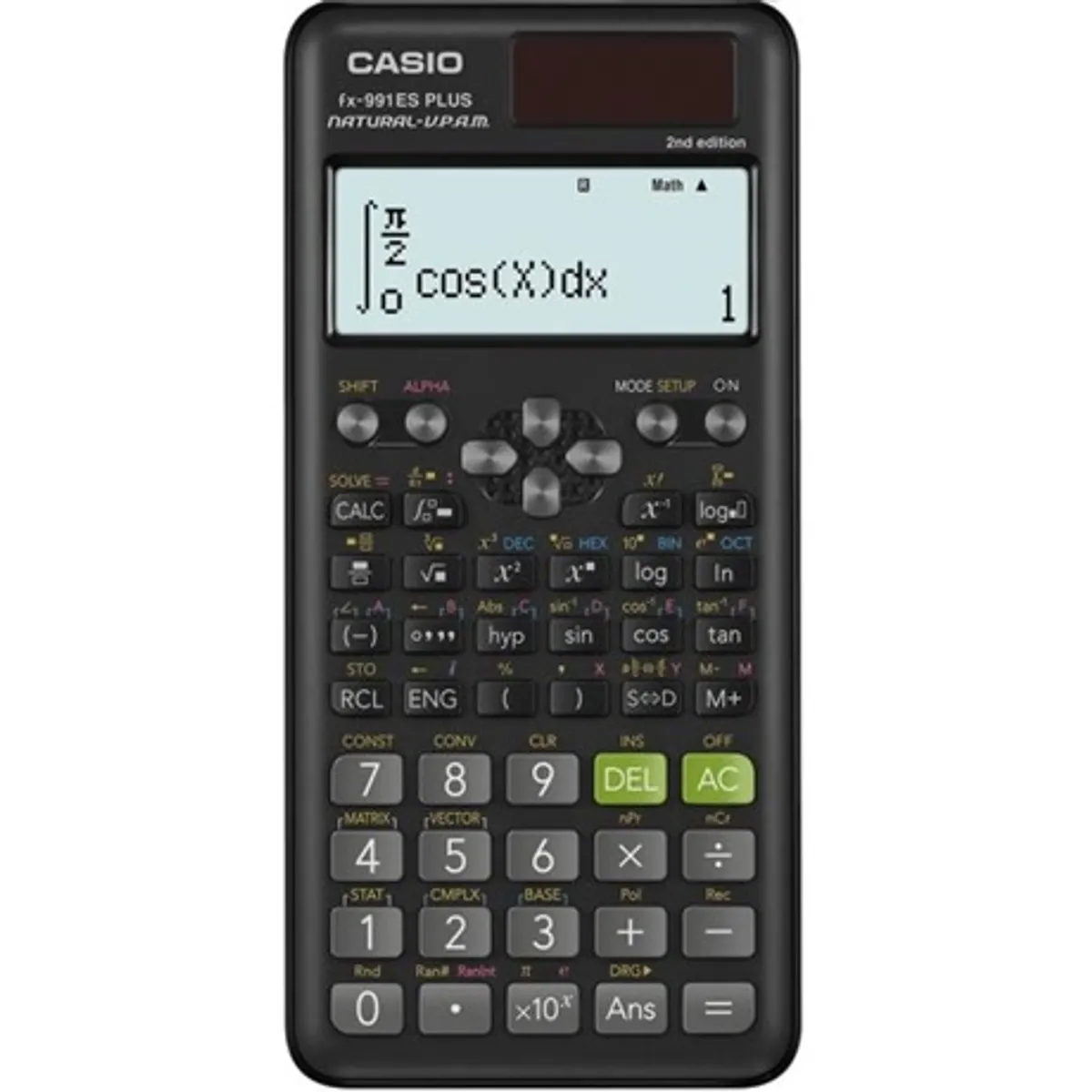 Casio FX 991ES PLUS 2 számológép 417 funkció 2 soros kijelző S-VPAM #1