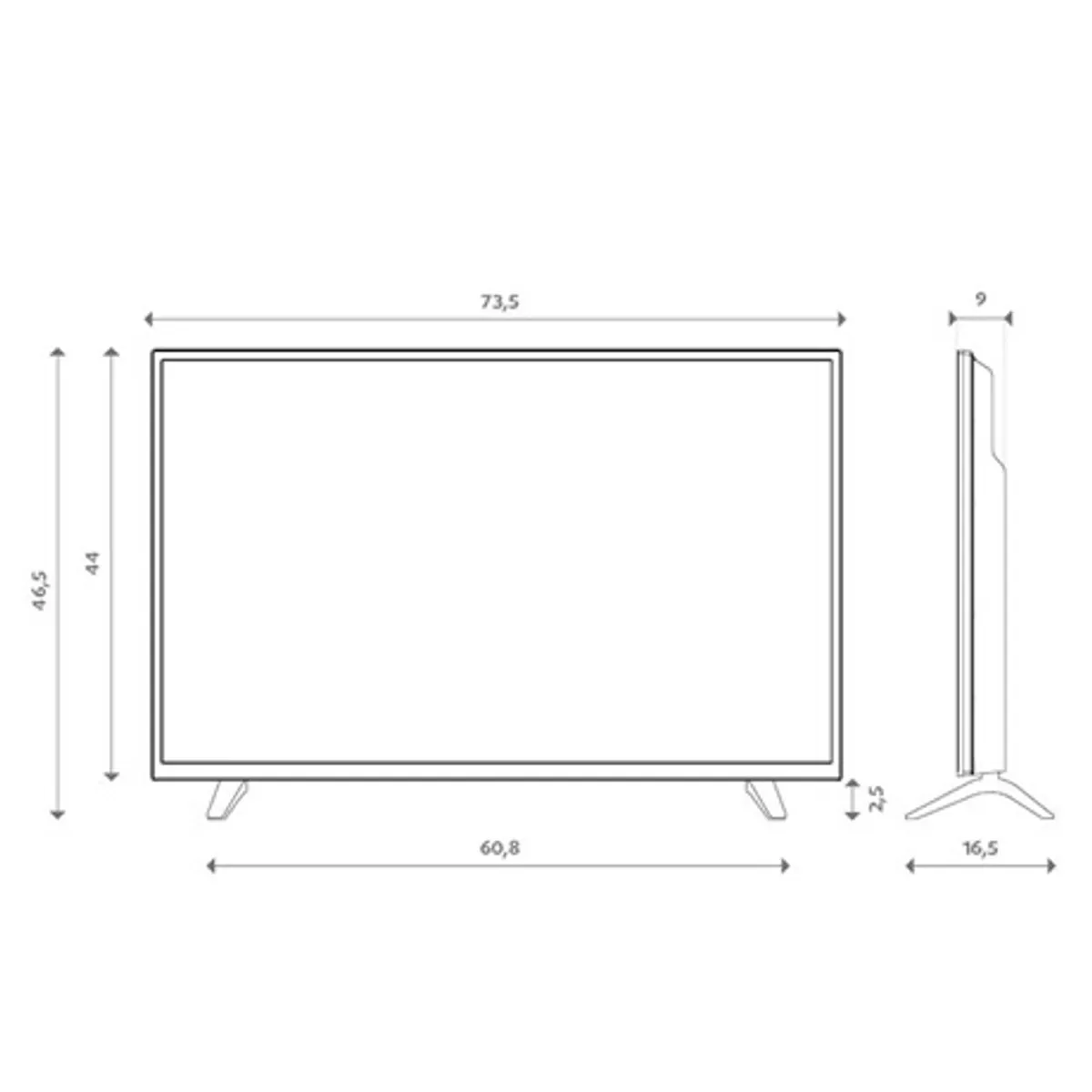 Hyundai HLP32T329 32" HD Ready LED TV #3