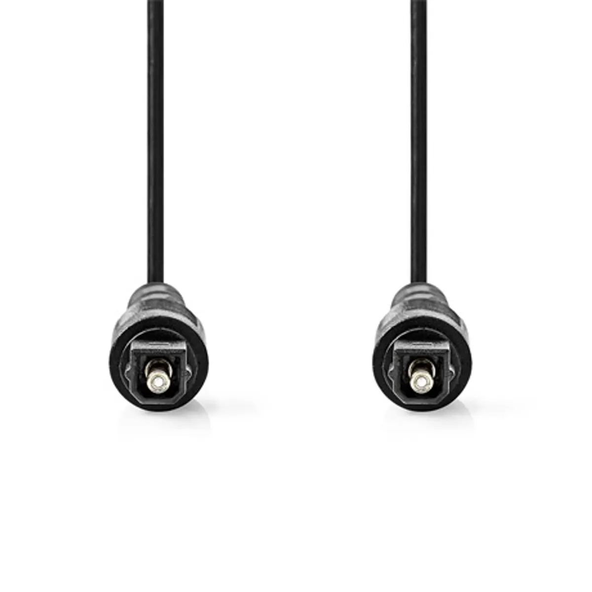 Nedis CAGL25000BK50 optikai audió kábel TosLink dugó, hossz 5m, fekete #2