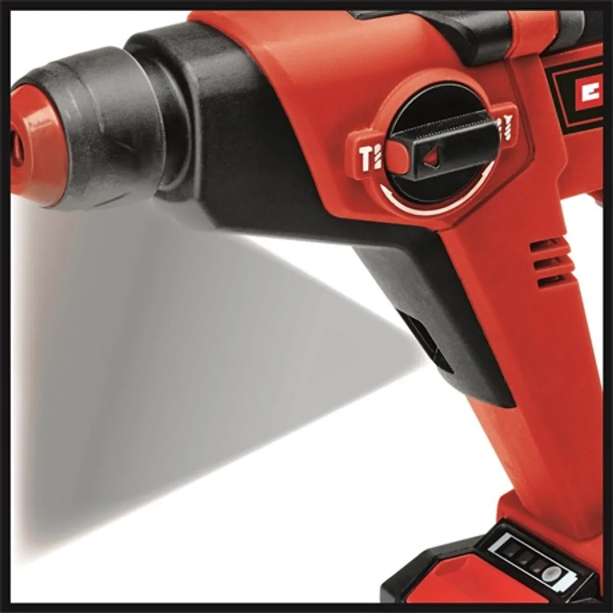 Einhell TE-HD 18/12 LI - SOLO fúrókalapács SDS-Plus félautomata tokmány Power X-Change LED Softgrip #5