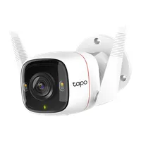 TP-Link TAPO C320WS Tapo C320WS kültéri Wi-Fi kamera 4MP 2,4 GHz éjjellátó 30 m kétirányú hang mozgásérzékelés értesítés microSD 128GB #1