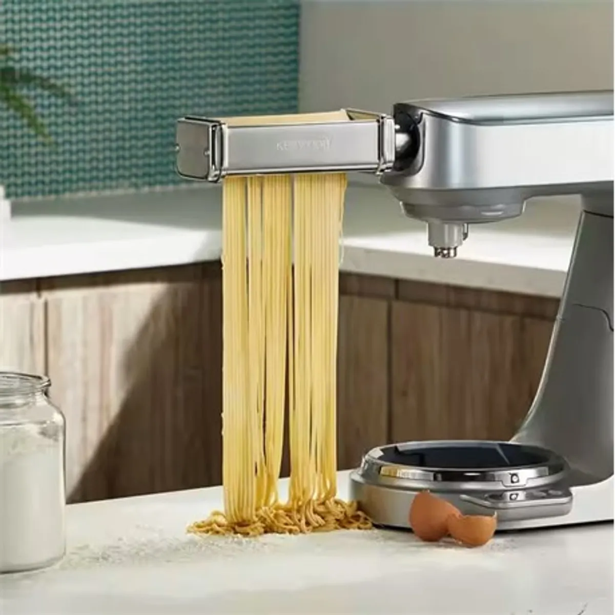 Kenwood KAX984ME Spagettikészítő tartozék rozsdamentes acél ház ezüst kis sebességű kimenet #2