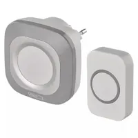 Emos P5733S vezeték nélküli csengő 433 MHz 110 dB 36 dallam 150 m IP44 #4