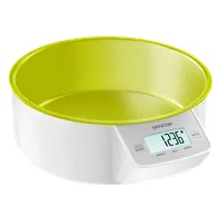 Sencor SKS4004GR konyhamérleg tálas 1000 ml 5 kg 1 g LCD érintésvezérelt Tara tej és vízmérés #1