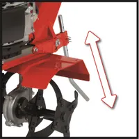Einhell GC-MT 2236 kultivátor 4 ütemű OHV motor 140 cm3 2200 W 36 cm munkaszélesség 26 cm munkamélység #2