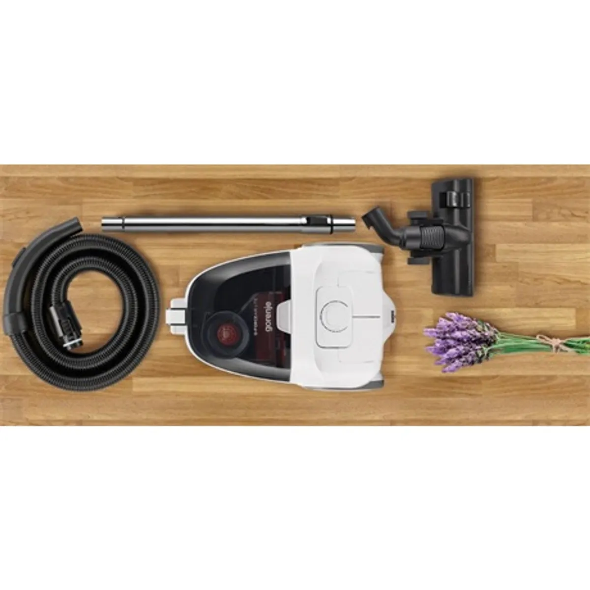 Gorenje VCEA02GALWCY porzsák nélküli porszívó ciklonos HEPA szűrő 3,3 l 700 W 180 AW #5