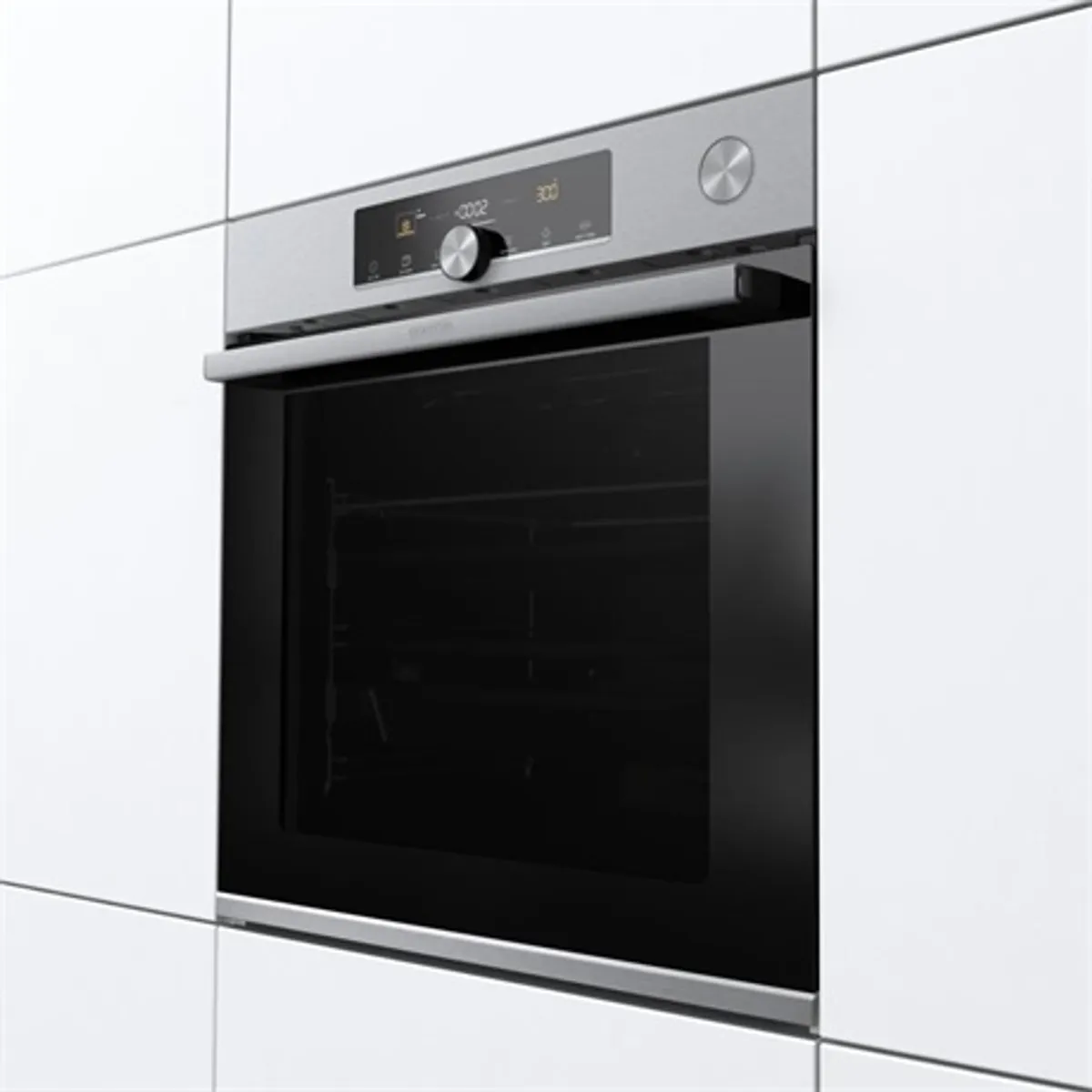Gorenje BPSA6747A08XWI beépíthető sütő inox multifunkciós, 77 l, pirolitikus öntisztítás, érintőképernyő, wifi #8