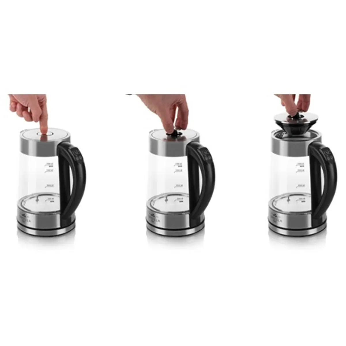 Eta 515490000 vízforraló hőmérsékletszabályzóval 1,7 l 2200 W 50-100 C melegen tartás automatikus leállítás #7