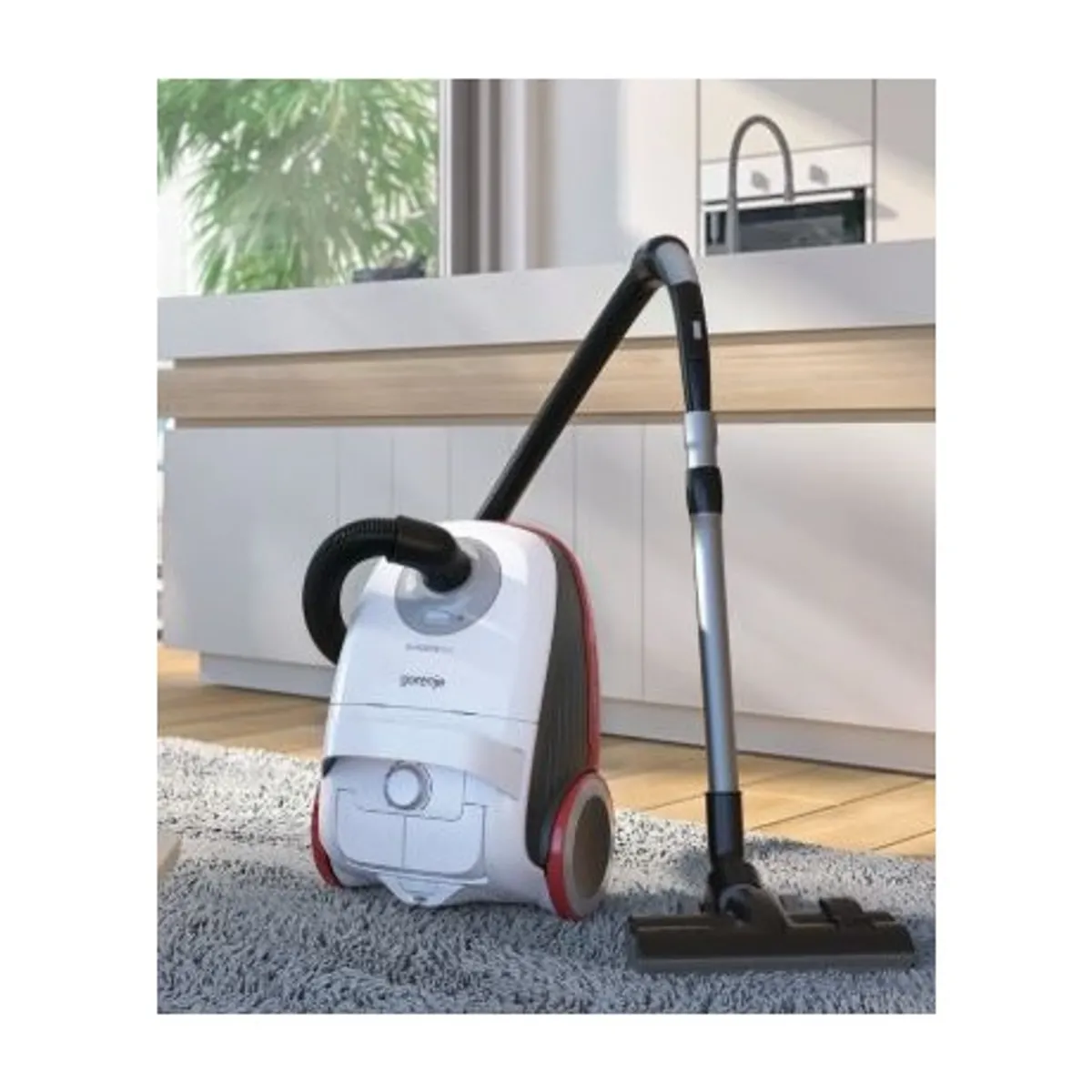 Gorenje VCEA21GPLW porzsákos porszívó HEPA G-Force Plus 3 L porzsák 8 m kábel #5