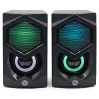 Gogen PSU104 pc hangszóró 2x3 W 200 Hz-16 kHz rgb 3,5 mm bemenet USB 5V-1A 72x82x120 mm #4
