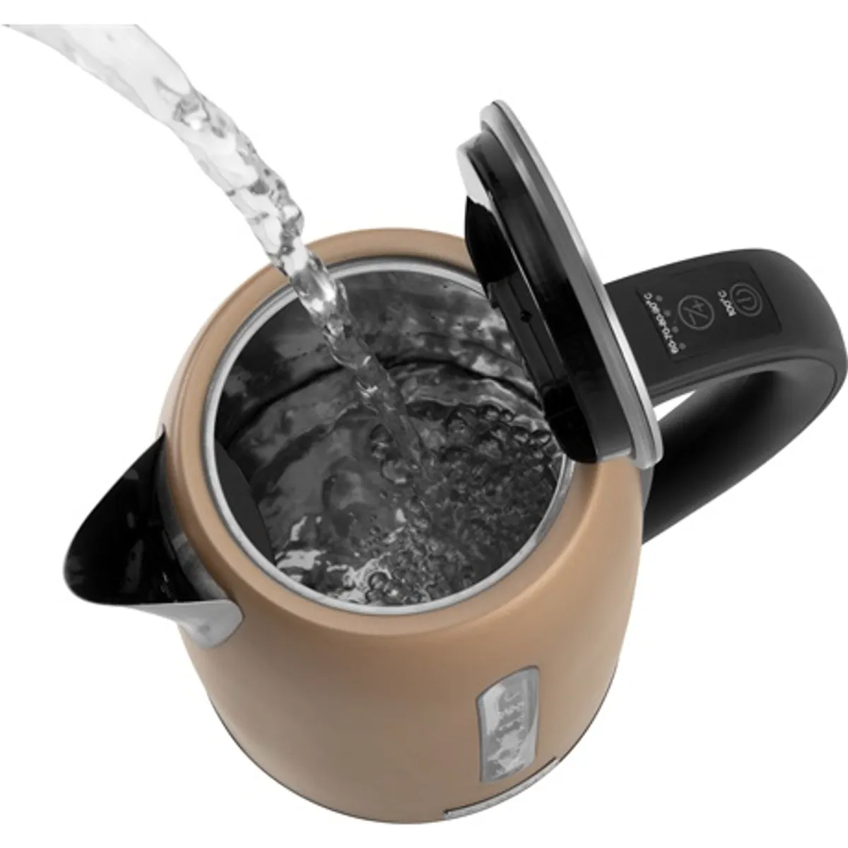 Sencor SWK7707CH vízforraló 60-100 °C 1,7 l 2150 W rozsdamentes pezsgőszínű 3-szintű védelem 120 perc tartás #2
