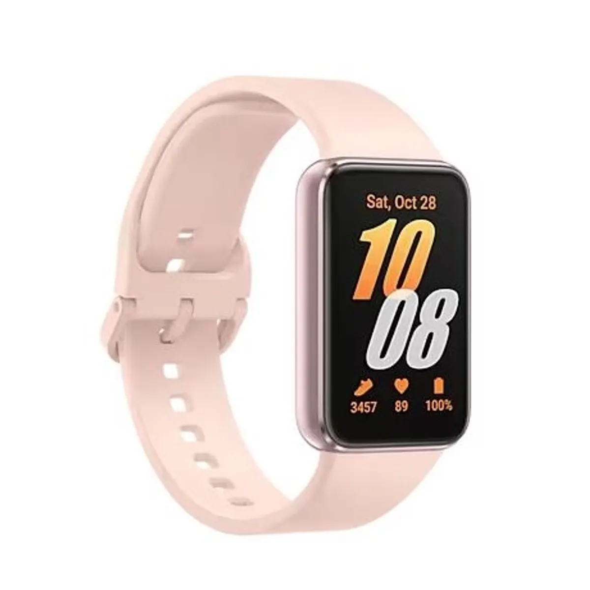 Samsung GALAXY FIT3, PINK GOLD Fit3 aktivitásmérő 1.6" AMOLED kijelző, akár 13 nap üzemidő, 5ATM IP68, több mint 100 edzés, értesítés és médiavezérlés #3