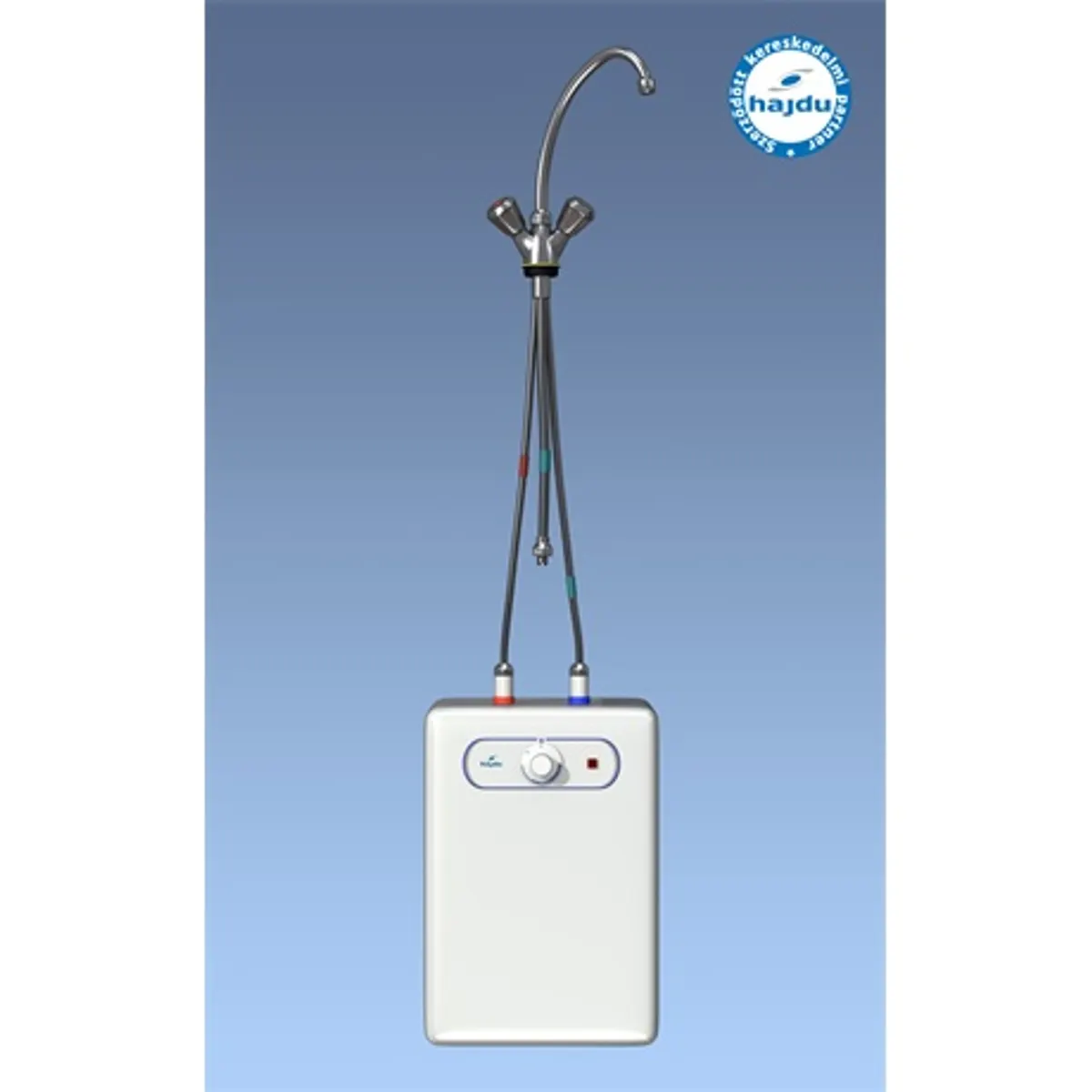 Hajdu FTA10 alsó elhelyezésű vízmelegítő 10 l, 1500 W, szabályozható max 80 °C #1