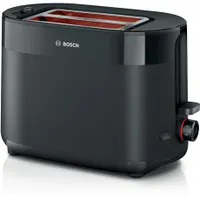Bosch TAT2M123 kenyérpirító két szeletes olvasztás és felmelegítés integrált melegítőrács morzsatálca elöl automatikus kikapcsolás BPA-mentes #1