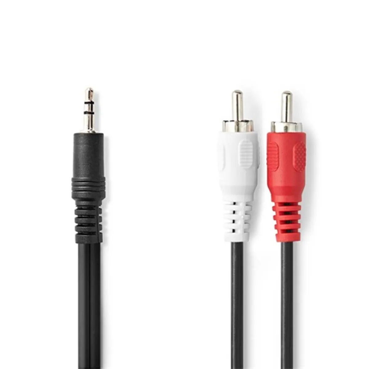 Nedis CAGL22200BK50 3,5 mm jack 2x RCA audiokábel 5 m #1