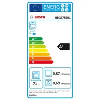Bosch HBG675BB1 Beépíthető sütő 4D hőlégbefúvás pirolitikus öntisztítás AutoPilot 10 TFT kijelző #10