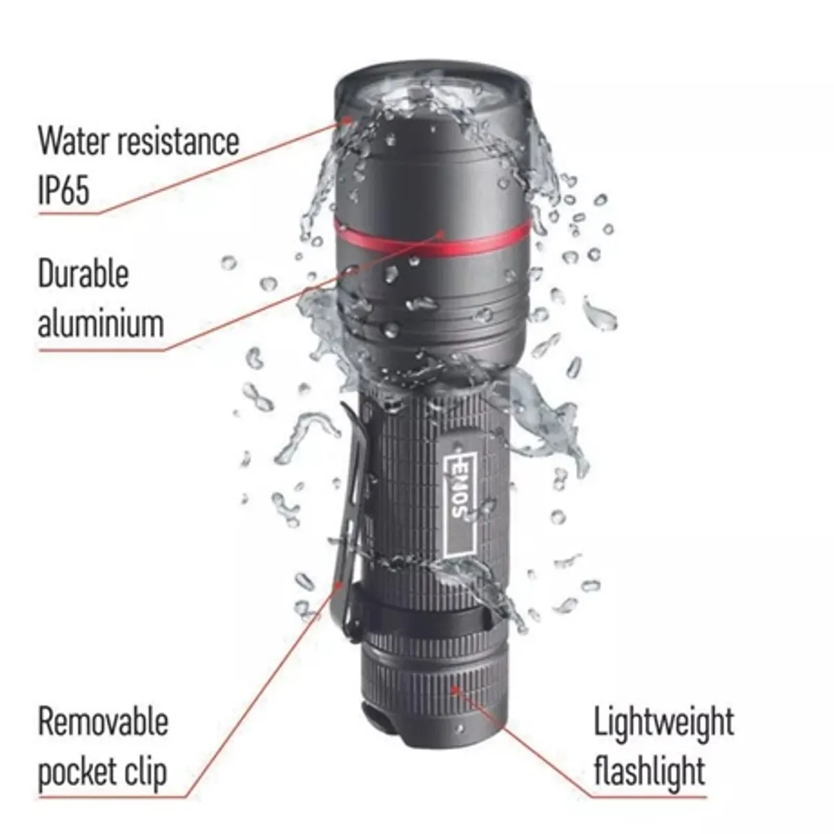 Emos P3170 UltiBright 70 CREE LED fém zseblámpa 3xAAA IP65 340 lm 200 m #4
