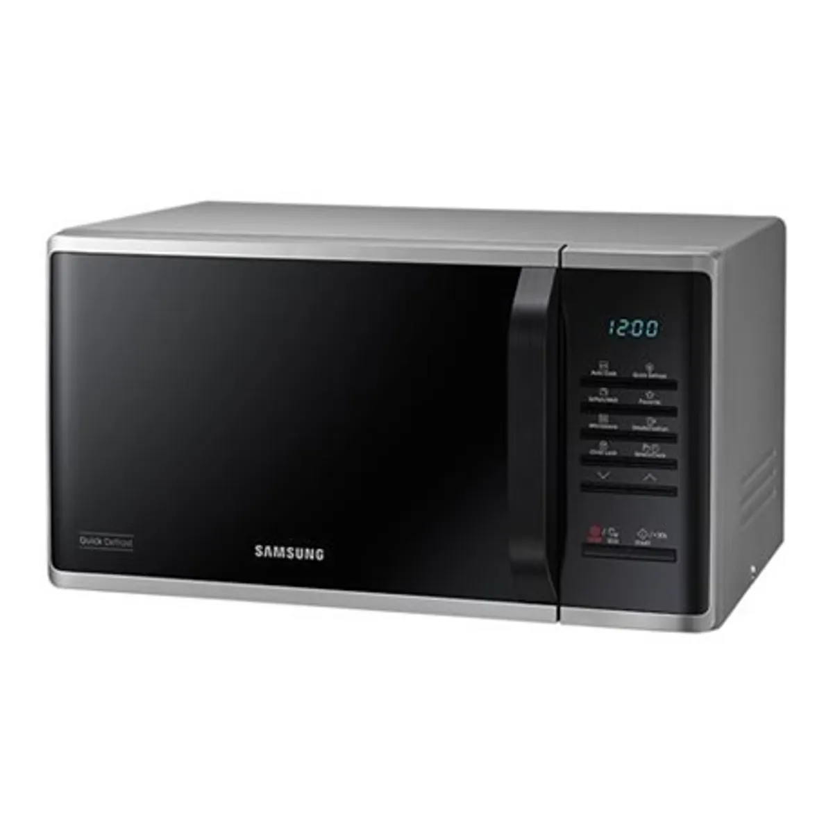 Samsung MS23K3513AS/EO Mikrohullámú sütő 23L 800W Kerámia zománc belső gyors kiolvasztás melegentartó #1