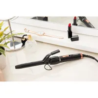 Sencor SHS8603BK hajsütővas 19 mm DeepBlack kerámia felület LED jelző lehajtható támasz #2