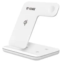 Yenkee YAC 5301 WH Vezeték nélküli töltő 15 W 3 az 1-ben Qi kompatibilis iPhone Watch AirPods #1