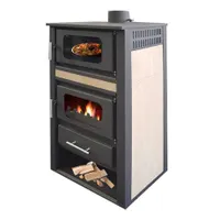 Warnex HUNOR OPTIMA MF CERAMIC Kandalló sütős csempe 7.2 kW sütő méret 365x365x160 mm #1