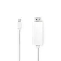 Nedis CCGL37600WT20 mini DisplayPort HDMI kábel 2 m fehér 1080p 60Hz #1