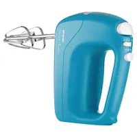 Sencor SHM 5407TQ Kézi mixer 200 W 5 fokozat Turbo rozsdamentes acél habverő és dagasztókar fehér kék #3
