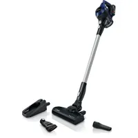 Bosch BCS611P4A Unlimited Serie6 éjkék vezeték nélküli álló porszívó 18 V 30 perc üzemidő, motoros szívófej, 2in1 kárpitszívó és bútorkefe #1