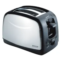 Sencor STS2651 kenyérpirító 2 szeletes nemesacél kivitel 7 fokozat kiolvasztás morzsa tálca 850 W