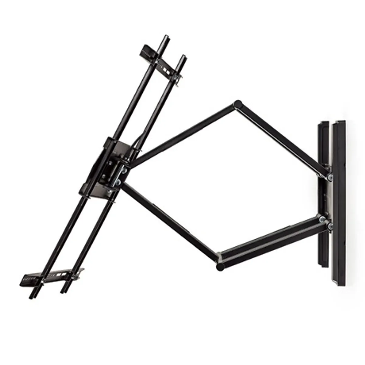 Nedis TVWM6570BK szabadon mozgatható fali TV-tartókonzol 43-90" 70 kg forgatható dönthető 3 forgáspont 70-800 mm VESA 400x400 #3