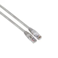 Hama 00200911 Patchkábel CAT5e UTP 5 m szürke 1 Gbps 8p8c