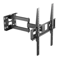Stell SHO 4600 fali konzol kihúzható 32-55" teherbírás 35 kg dőlés 18 fok elfordítás 90 fok VESA 75x75-400x400 falhoz távolság 10,5-42,9 cm fekete