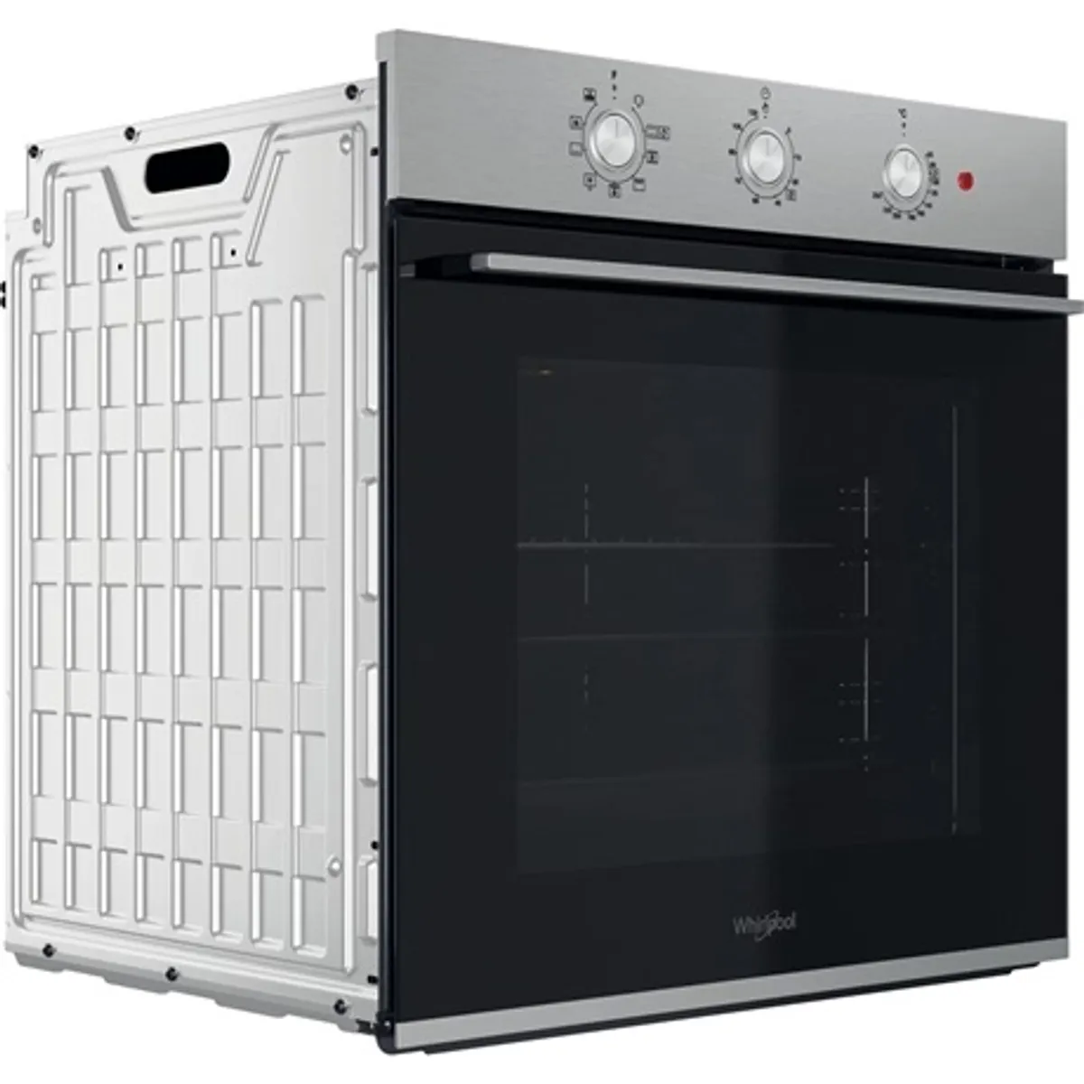 Whirlpool OMK38HU0X Beépíthető sütő energiaosztály A, 71 l, 59,5x59,5x55,1 cm, hidrolitikus tisztítás, 5 év garancia a ventillátorra #3