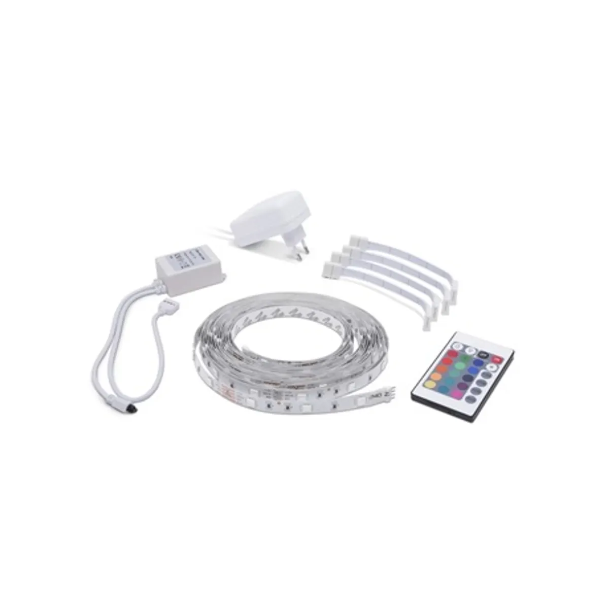 Phenom 55849 LED-szalag szett 5 m RGB IP20 DC 12V 150 LED tartalmaz tápegység és távkapcsoló #2