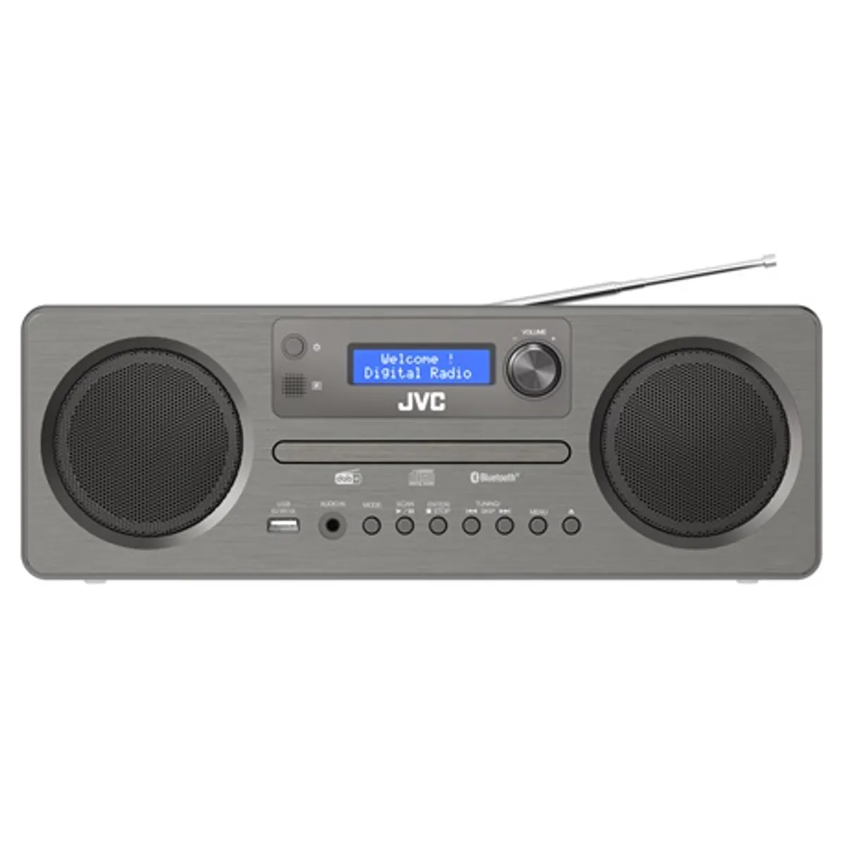 Jvc RDE861BDAB RD-E861B-DAB Bluetooth DAB FM CD USB AUX 10 W RMS #2