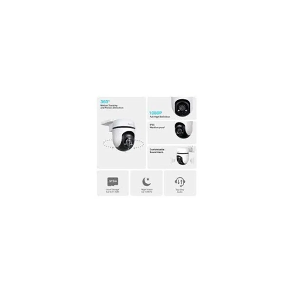 TP-Link TAPO C500 Tapo C500 1080p 2.4 GHz wifi 360° 130° kétirányú audio #2