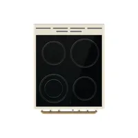 Gorenje GECS5B70CLI szabadonálló kerámia tűzhely elefántcsontszínű 4 zónás kerámia főzőlap 70 L sütő energiaosztály A #7