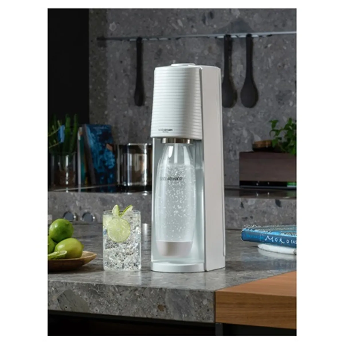 Sodastream TERRA WHITE CQC Terra fehér Quick Connect 1L palack mosogatógépben mosható #3