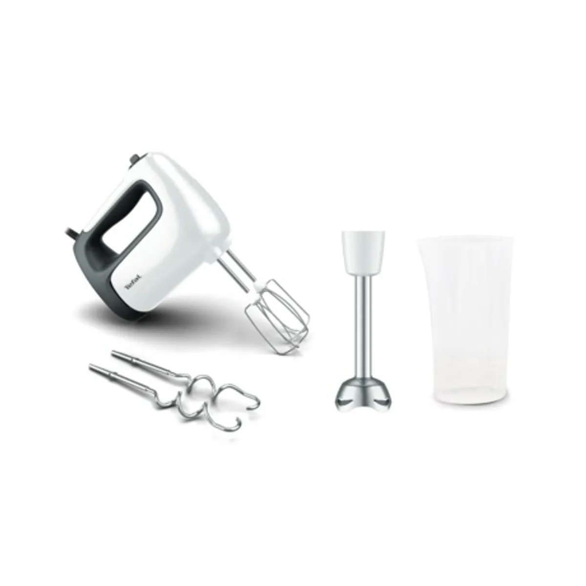Tefal HT462138 Prep'Mix kézi mixer 500 W 5 sebességfokozat turbó fehér #1