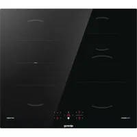 Gorenje GI6421BC indukciós főzőlap 4 zónás keret nélküli érintőszenzoros edzett üveg booster 7200 W fekete #2