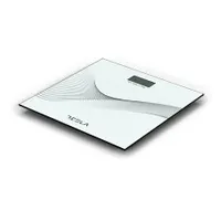 Tesla BS103W fehér személymérleg 180 kg, edzett üveg 6 mm, kg és lb, adatzár funkció, automatikus kikapcsolás #3