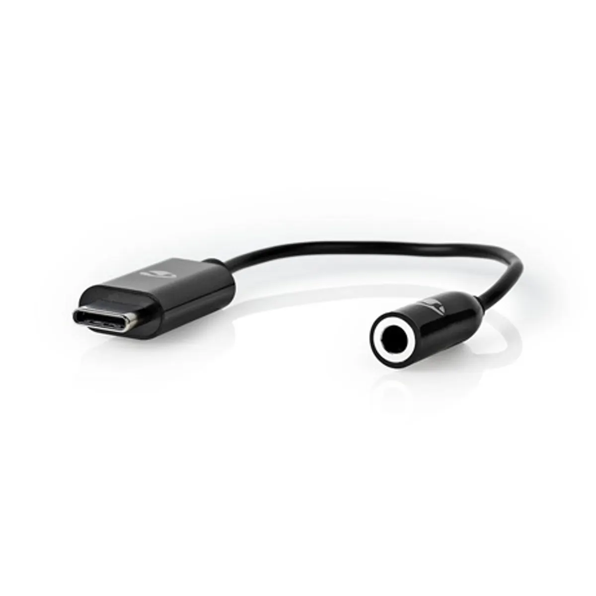 Nedis CCBW65950BK015 USB-C apa - 3,5 mm sztereó anya adapter 15 cm fekete #3